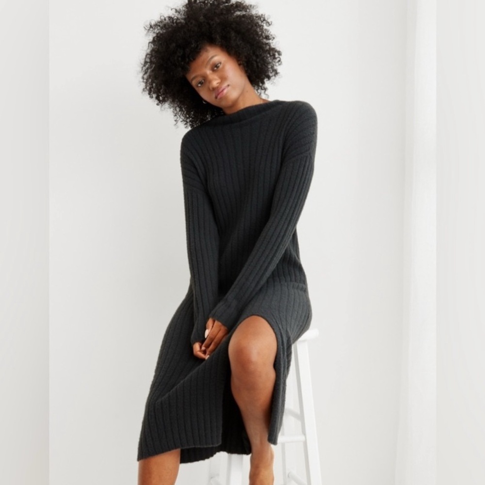 Aerie Buttercream Sweater Dress